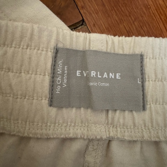 Everlane The Retro Jersey Short Canvas 100% Organic Cotton Large - Picture 4 of 5